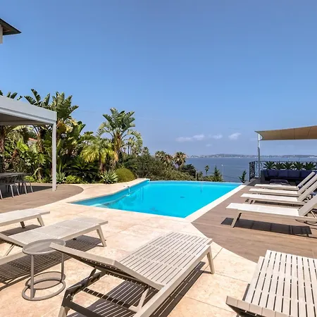 Villa Upstays Sea View Pool 250m Vallauris