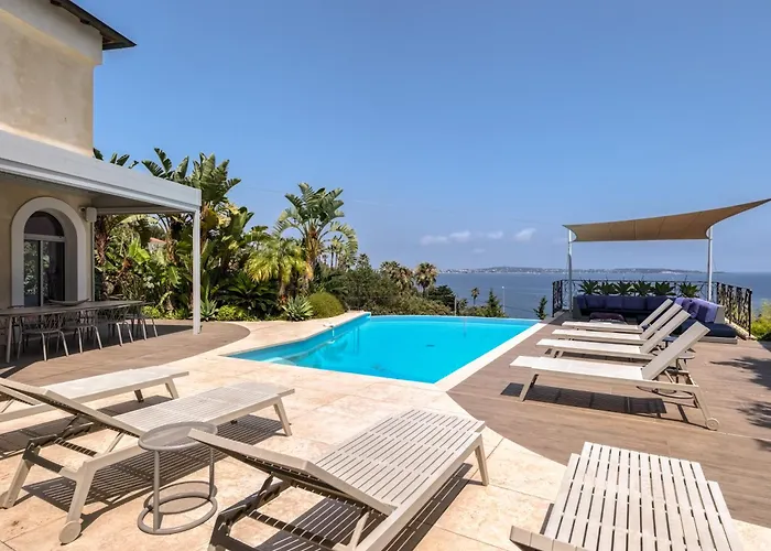 Villa Upstays Sea View Pool 250M Villa Vallauris